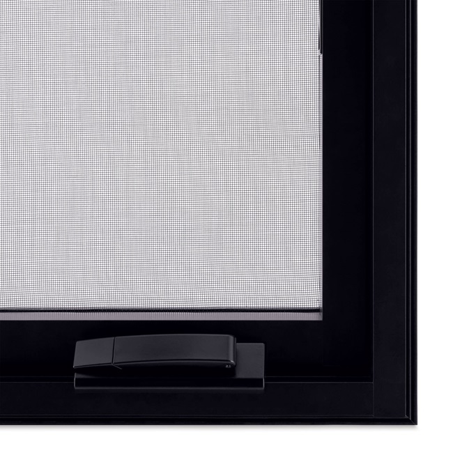 Crank Out Casement Screen in Ebony