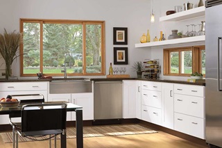 Kitchen With Signature Ultimate Glider Window