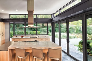 Large Kitchen With Signature Ultimate Sliding Patio Door