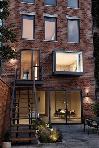 Rendering with Marvin Skycove Window Box, and Marvin Doors