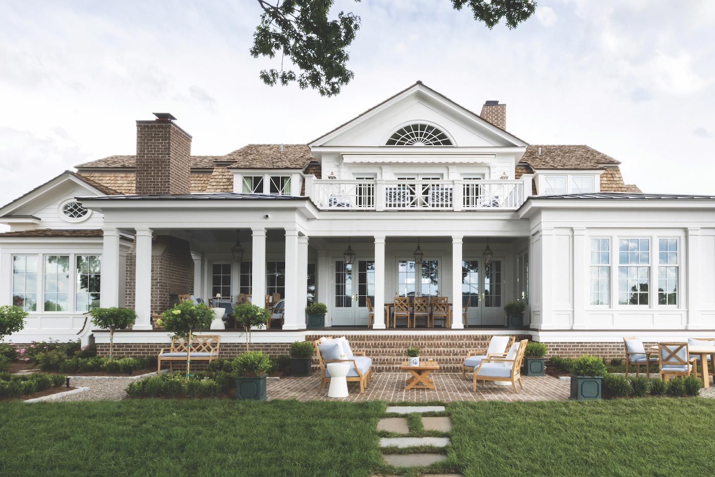 The 2021 Southern Living Idea Home with Marvin Ultimate Casement windows and Marvin Ultimate French Outswing Doors