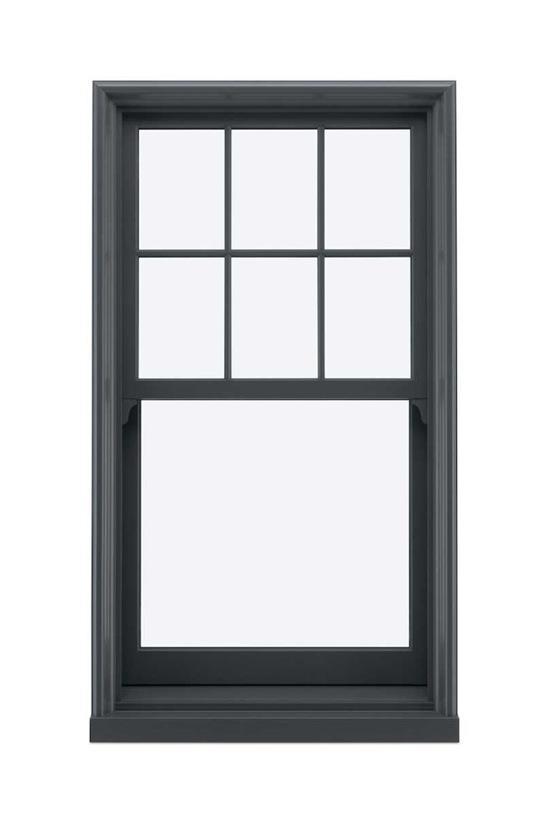 Marvin G2 Ultimate Single-Hung with historic casing exterior