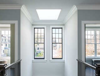 Room with multiple Marvin windows