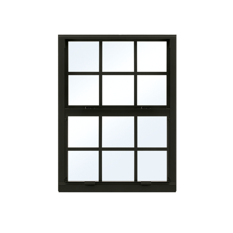 Interior product shot of Coastline Single Hung Window with Bronze finish