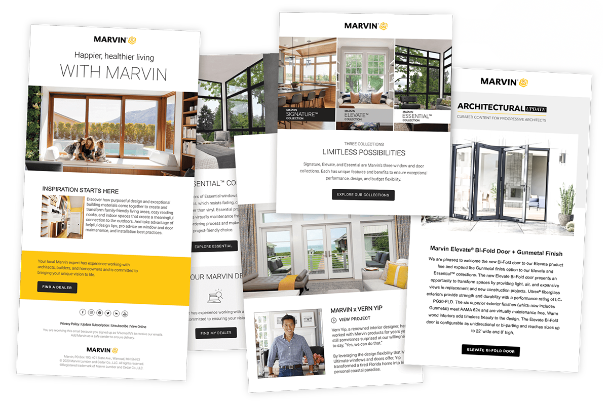 Marvin Email Subscription Composite