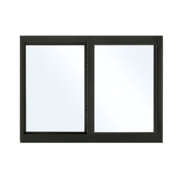 Interior product shot of Marvin Coastline Glider window with Bronze finish