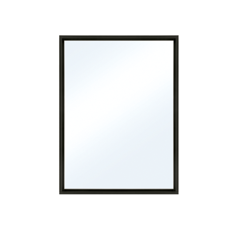 Interior product shot of Marvin Signature Coastline Direct Glaze Narrow Frame window with bronze finish