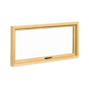 Signature Ultimate Wood Awning Push Out Narrow Frame Interior View