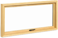Signature Ultimate Awning Push Out Narrow Frame Window Interior View Closed