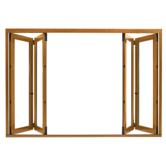 Marvin Signature Ultimate Bi-Fold Door Open