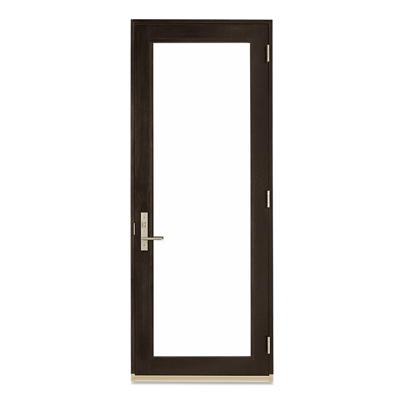 Marvin Signature Ultimate Inswing French Door One Panel Espresso Stain