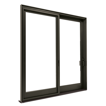 Marvin Ultimate Sliding French Door G2 Exterior in Bronze