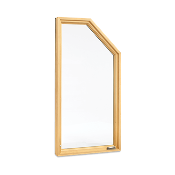 Signature Ultimate Specialty Shapes Window Polygon Interior View
